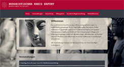 Desktop Screenshot of buddhistischer-kreis-erfurt.de