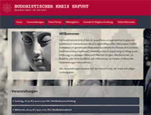 Tablet Screenshot of buddhistischer-kreis-erfurt.de